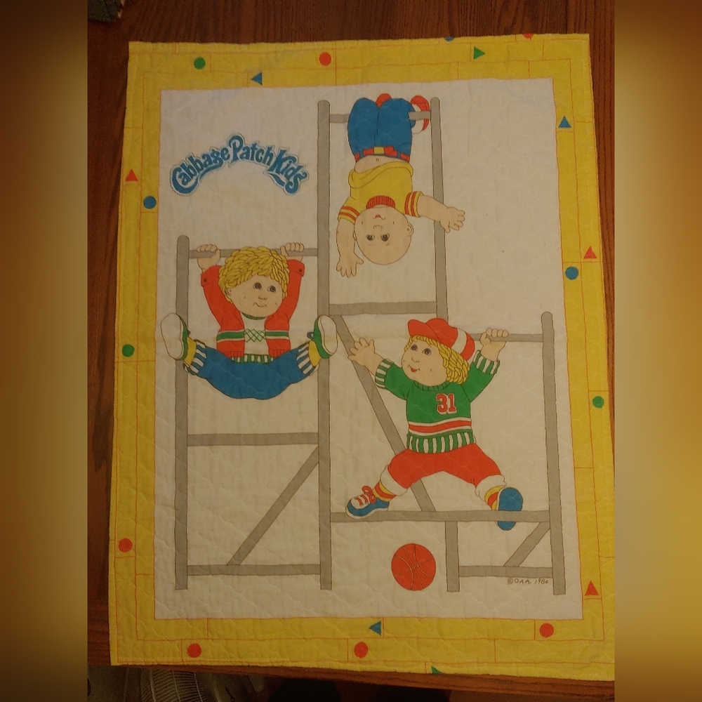 Vintage Cabbage patch Blanket